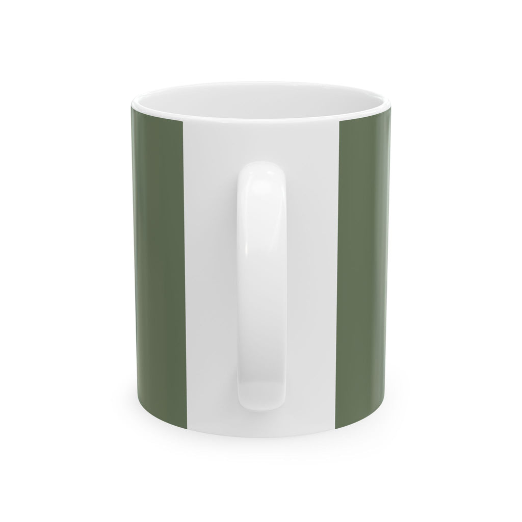 Succulent Garden Ceramic Mug — Botanical 11oz/15oz Coffee Cup