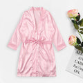 Satin Silk Kimono Robe
