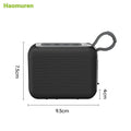 Haomuren Mini Waterproof Bluetooth Speaker Portable Outdoor Sports Subwoofer Speaker Supports USB, TF Card, TWS,Holiday Gifts